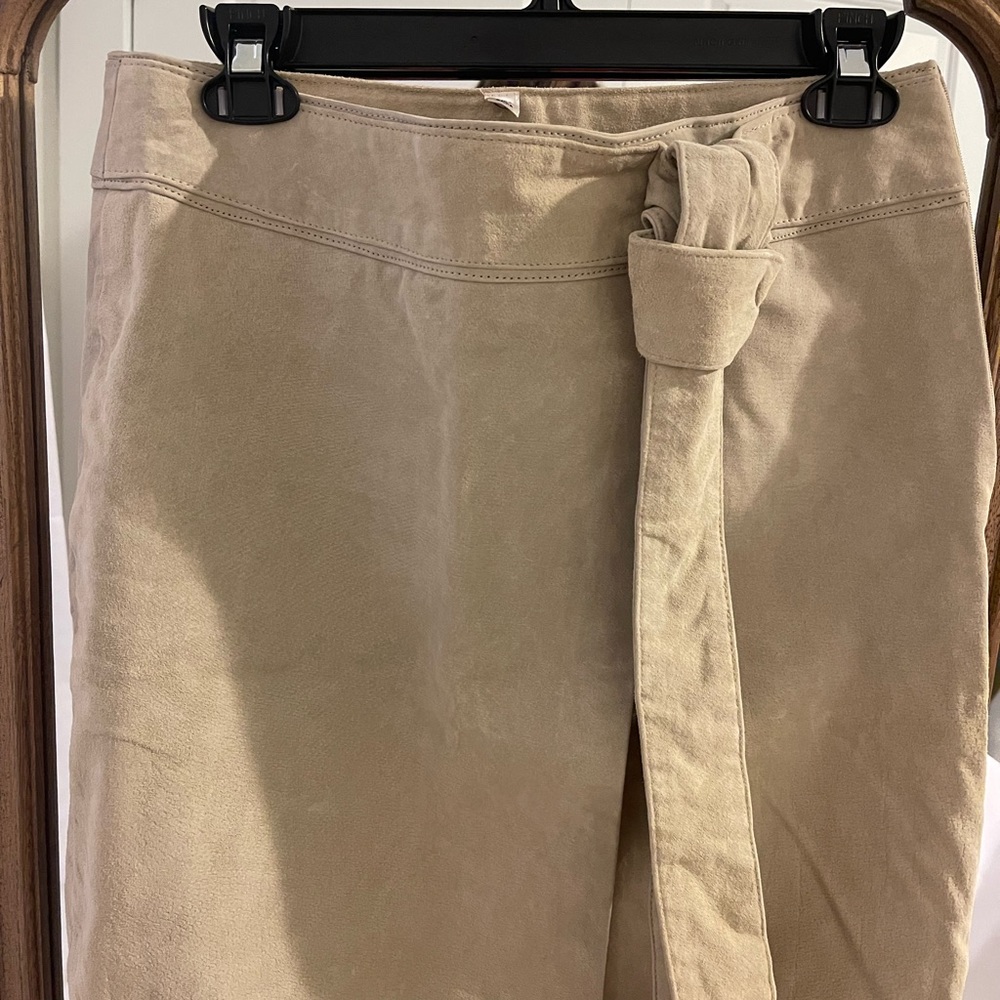 Miss Selfridge suede skirt